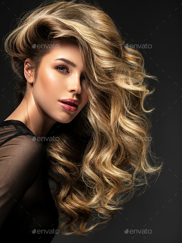 Hair woman of blonde pretty pictures with 